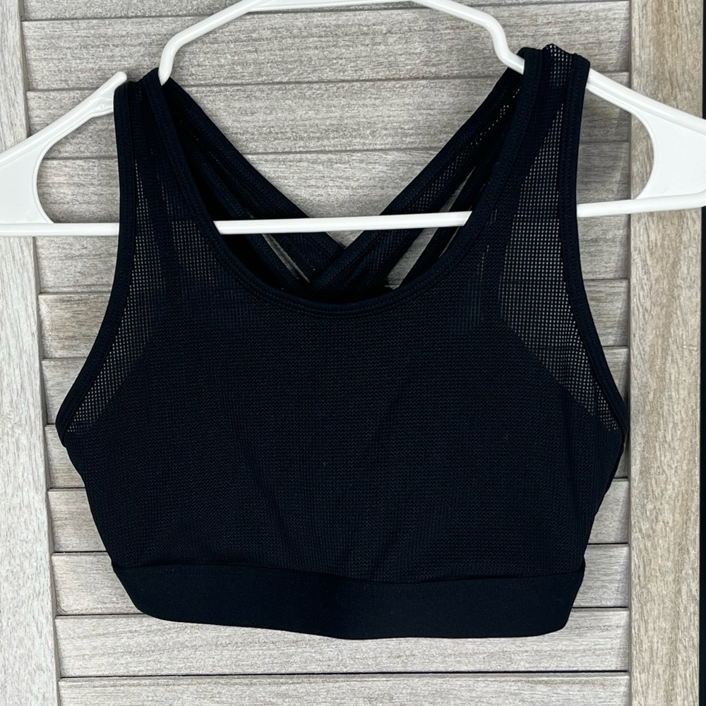 FABLETICS Faye High Impact Sports Bra Black-XXS